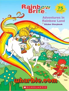 Adventures in Rainbow Land Sticker Storybook