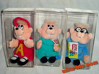 Alvin & The Chipmunks Beanie Babies