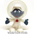 Astronaut Smurf Figure