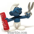 Barber Smurf Figure