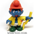 Builder Smurf Figure