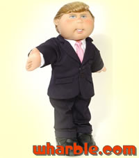 Donald Trump as a Cabbage Patch Kid