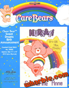 Care Bears Cross Stitch
