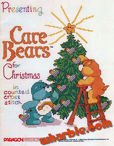Care Bears Christmas Cross Stitch