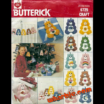 Care Bears Ornaments Pattern