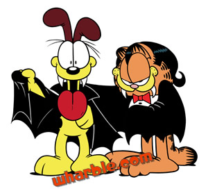 Garfield & Odie Dracula