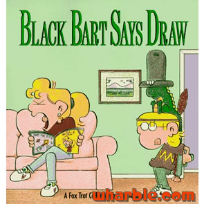 FoxTrot Book - Black Bart Says Draw
