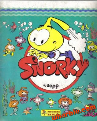 Snorks Sticker Album