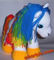 Crochet Horse Starlite