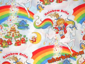 Rainbow Brite Fabric