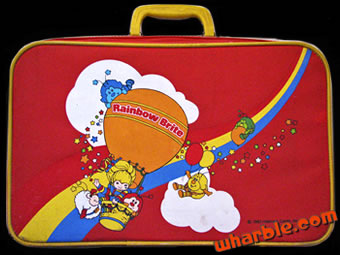 Rainbow Brite Suitcase