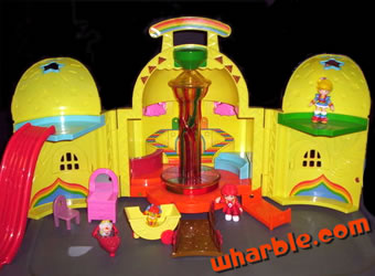 Rainbow Brite Toy Castle Playset