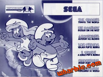 Sega Smurfs Videogames