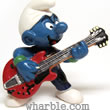 Guitar Smurf Figure