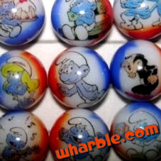 Smurf Marbles