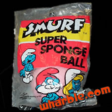 Smurf Sponge Ball