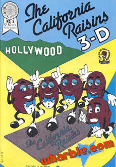 The California Raisins Comic