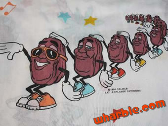 California Raisins Bed Sheets