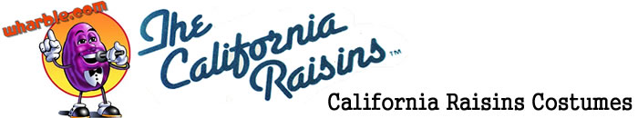 The California Raisins Costumes