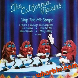The California Raisins Sing the Hit Songs