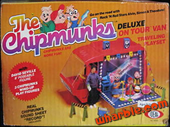 The Chipmunks On Tour Van